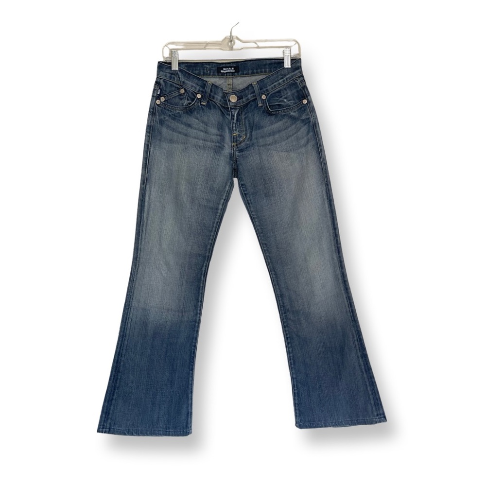 Rock & Republic Boot Cut Flare Blue Jeans ROTH rthawpy Size 28 Altered Length